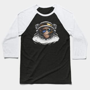 Chimps in Space for Lovers of Science-Fiction and Cosmos Baseball T-Shirt